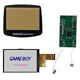 Finding Harvest Game Boy Advance 3 0 720x480 V5 Drop In IPS Kit For Gameboy AGB 001 With Black Glass Screen Lens 