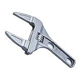 Findmall Chave Ajustável De 6 A 68 Mm Haste Curta De 20 Cm Aberturas Grandes Mandíbula Larga Ferramentas De Reparo De Liga De Alumínio Leve Serve Para Porca De Tubo De Lavatório De Banheiro