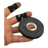 Finger Tape Grips Jiu Jitsu Judô Kit C 6 Preto Proteção Resi