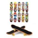 Fingerboard Skate Dedo Profissional Madeira Rolamento