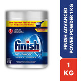 Finish Advanced Power 1kg Detergente Pó Maquina Lava Louças