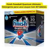 Finish Power Ball Detergente Para Lava Louças Ultimate 30 Unidades