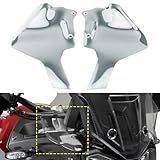 FINMOKAL Defletores De Para Brisa De Carenagem De Motocicleta Protetor De Vento Superior Asas Laterais Defletor De Ar Compatível Com Triumph Tiger 900 2020 2023 Tiger 850 2021 2023 Transparente 