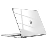 Fintie Capa Para Laptop Microsoft Surface De 13 5 Polegadas 5 4 3 Com Teclado De Metal Modelo 1951 1868 Capa Protetora Fina De Encaixe Rígido Transparente