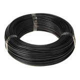 Fio 6mm Cabo Flexível Rolo 50m Metros Cor Da Cobertura Preto