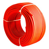 Fio 6mm Cabo Flexível Rolo 50m Metros Cor Da Cobertura Vermelho N1c