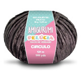 Fio Amigurumi Pelúcia Circulo 131m Cor 8990 Preto