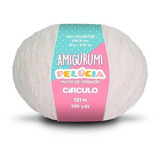 Fio Amigurumi Pelucia Circulo Cor Pelucia 8001 Branco