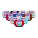 Fio Amigurumi Soft Círculo 65g Kit 10 Unidades 150 Metros