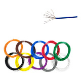 Fio Cabinho Flexível Cobre 0 20mm Rolos Com Varias 60m Core