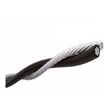 Fio Cabo Aluminio Duplex 16mm Rolo C 30 Metros