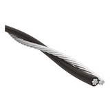 Fio Cabo Aluminio Duplex 16mm Rolo C 40 Metros