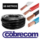 Fio Cabo De Cobre Flexivel Pp 4 Vias 4x1 50mm 60 Metros Cor Da Cobertura Preto
