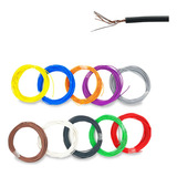 Fio Cabo Flexivel Colorido 1 00mm 150 M 15 Metros D Cada Cor