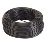 Fio Cabo Flexível Pp 2 Vias 1 5mm Extensão Rolo 100 Metros Cor Da Cobertura Preto
