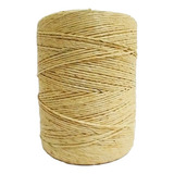 Fio Cordão De Sisal Natural Rolo 650mts Para Tag E Acab Fino