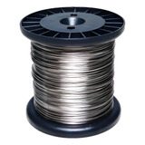 Fio De Aço Inox Arame Cerca Elétrica 0 45mm 365 Metros