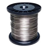 Fio De Aço Inox Arame Cerca Elétrica 0 70mm 300 Metros