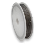 Fio De Aço Metal 0 45 Para Bijuterias Colares Artesanatos