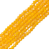 Fio De Cristal Amarelo Furtacor 6mm Umbanda E Candomble Comprimento 40 Cm Diâmetro 6 Mm