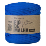 Fio De Malha Fischer 140m Crochê Artesanato Cores Especiais Cor 66 Royal cor Especial 