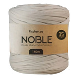 Fio De Malha Noble 35mm Extra Premium Fischer Grosso 140m Cor Bege
