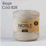 Fio De Malha Noble 35mm Extra Premium Fischer Grosso 140m Cor Bege