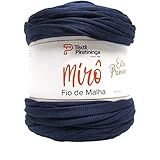 Fio De Malha Piratininga Azul Marinho Mirô Premium Rolo De 140 Metros