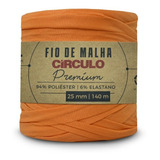 Fio De Malha Premium Circulo 25mm 140mts Crochê E Tricô