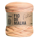 Fio De Malha Premium Cores Especiais Fischer 140 Metros Cor Salmão