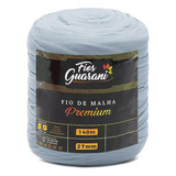 Fio De Malha Premium Guarani 140mts 200g Crochê Tricô Cor 07 Cinza