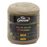 Fio De Malha Premium Guarani 140mts 200g Crochê Tricô Cor 12 Bege
