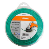 Fio De Nylon 2 0mm Rolo 123mts Roçadeira Fs38 Fse60 Stihl