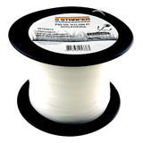 Fio De Nylon Starfer Para Roçadeiras 1 6mm X 430m Bobina Cor Branco