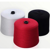 Fio De Poliéster Cone Linha Lã 2 28 2100g Para Máquina Tricô