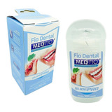 Fio Dental 500 Metros Com Cera Sabor E Aroma Em Menta Medfio