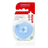 Fio Dental Edel white Superfloss Limpeza Eficiente Menta