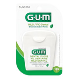 Fio Dental Gum Fio Dental Fio Dental Encerado Sabor Menta 129 M