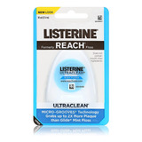 Fio Dental Listerine Ultraclean Com Sabor De Menta 30 Ml P