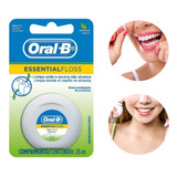 Fio Dental Oral b Sabor Menta Descartável Higiene Encerado