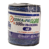 Fio Eletroplástico Cerca E Fio Elétrica Agro 15x6 500m Rural