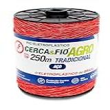 Fio Eletroplástico Cerca Elétrica Agro 15x6 250m Laran Rural