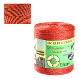 Fio Eletroplástico P Cerca 500m Super Resistente C Uv Zebu