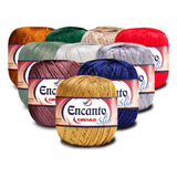 Fio Encanto Slim Círculo 100g Kit 10 Unidades 240m