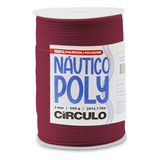 Fio Náutico Poly Circulo 5mm 500g 100 Poliéster 182 Metros Cor 3699 Jasper
