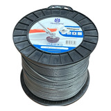 Fio Nylon Husqvarna Redondo 3 0 Mm Whisper Cinza 240 Metros