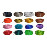 Fio Plástico Pvc Cordinha Espaguete Enrolar Cadeira Kit 4 Kg