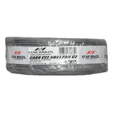 Fio Telefônico Cinza Cci 50x1 Par 2 Fios Rolo C 200m