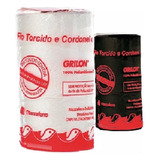 Fio Torcido Encala Grilon Branco Preto Cordonel 200 Gramas