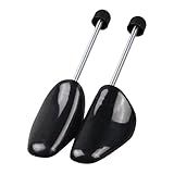 Fiocias 2 Peças De Modelador De Sapatos Portátil Para Tênis- Homens E Mulheres- Salto Alto- Preto